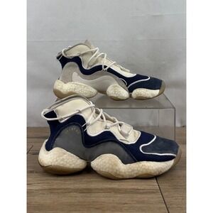 Adidas Crazy BYW X 20 Basketball Shoes Mens Size 9‎ Navy White FV4343